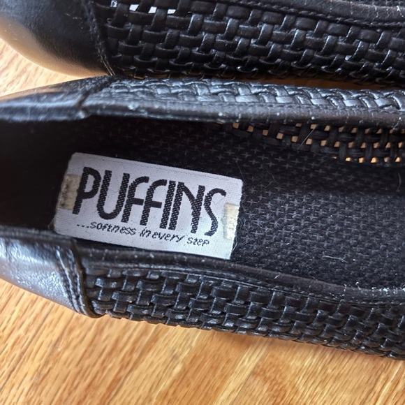 Vintage Black Woven Flats - Picture 7 of 10